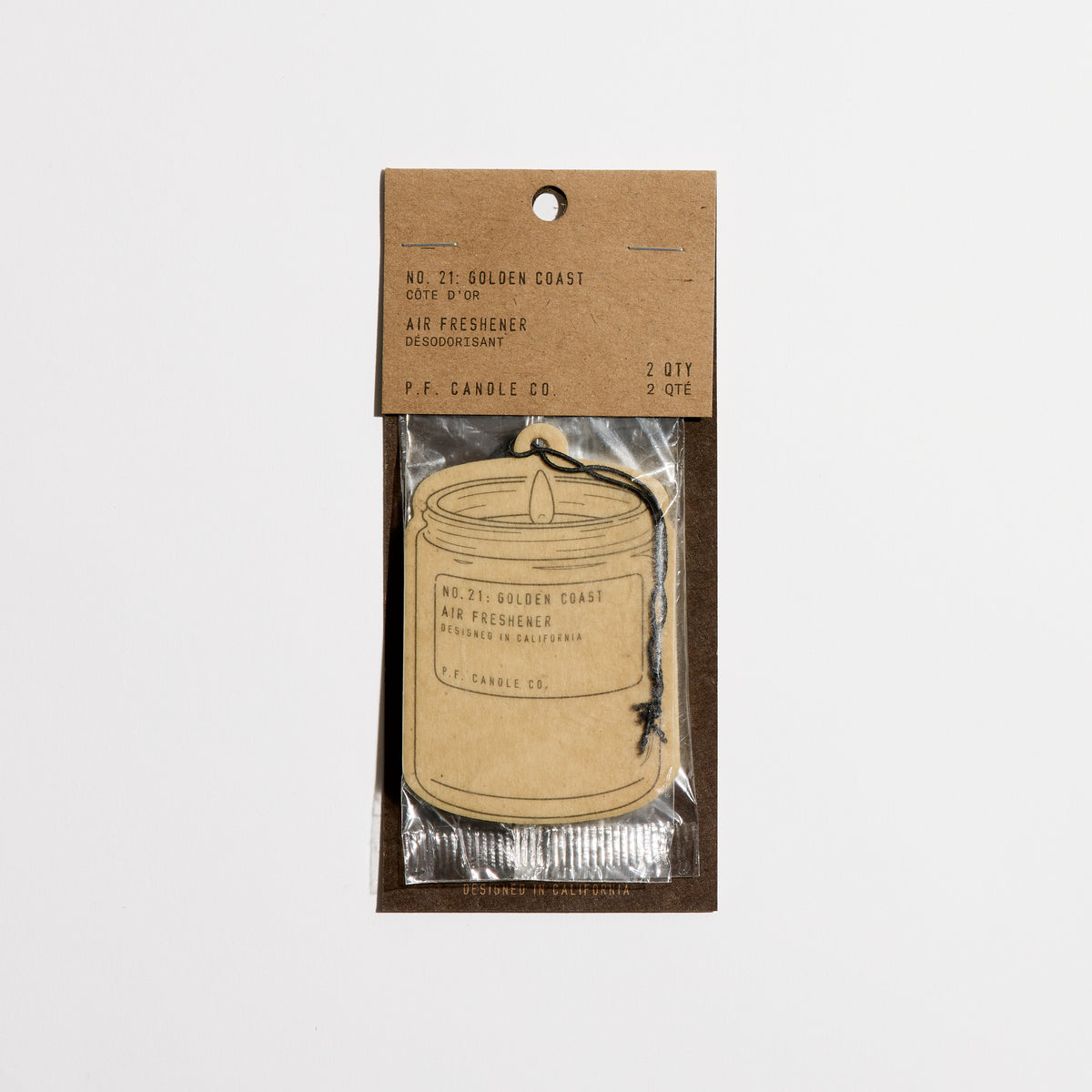 Golden Coast – Air Freshener Packaging
