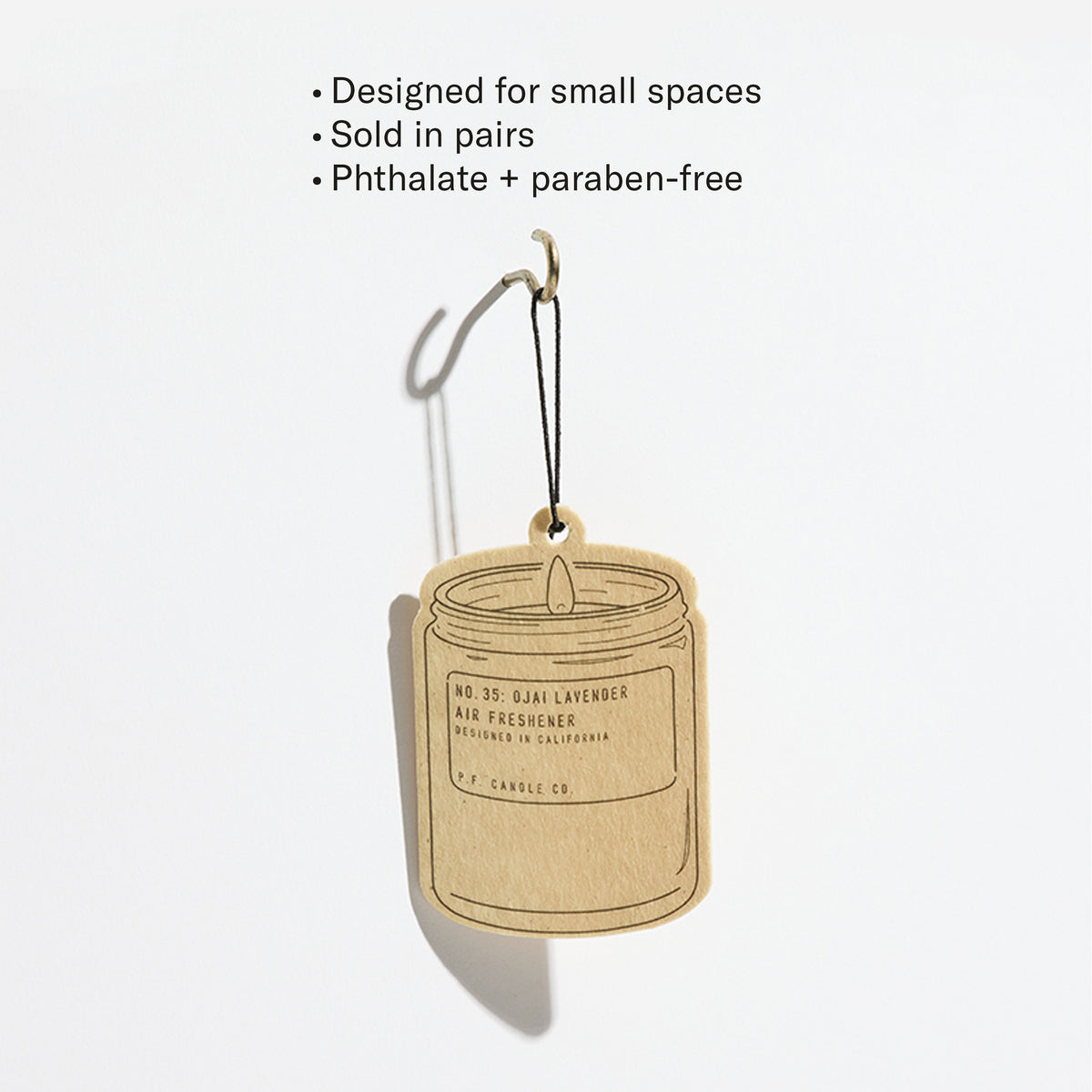 Designed for small spaces, Sold in pairs, Phthalate + paraben-free