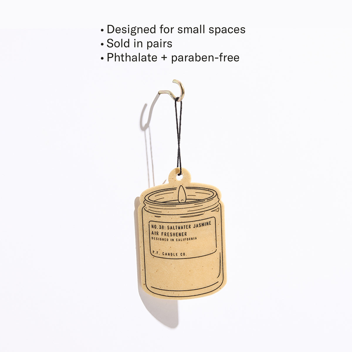 Designed for small spaces, Sold in pairs, Phthalate + paraben-free