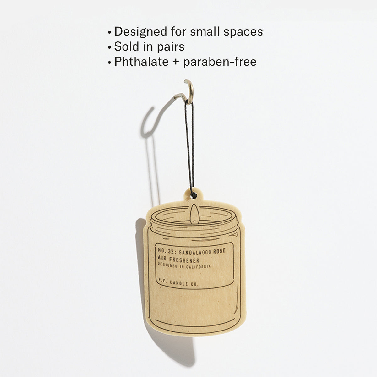 Designed for small spaces, Sold in pairs, Phthalate + paraben-free