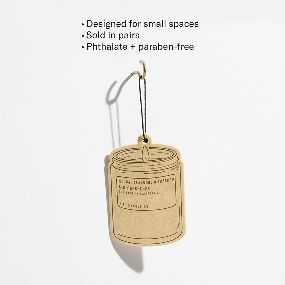 Designed for small spaces, Sold in pairs, Phthalate + paraben-free