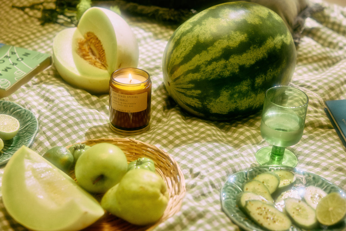 Cut Grass Candle